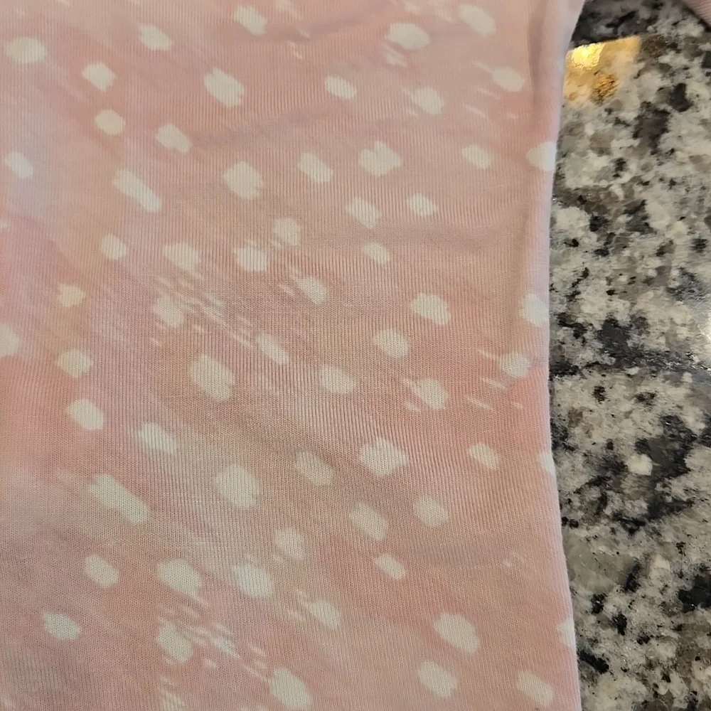 MAGNETIC ME COVERALL. PINK AND WHITE. SIZE 18-24 MONTHS. 27-30 LBS. GIRL'S.